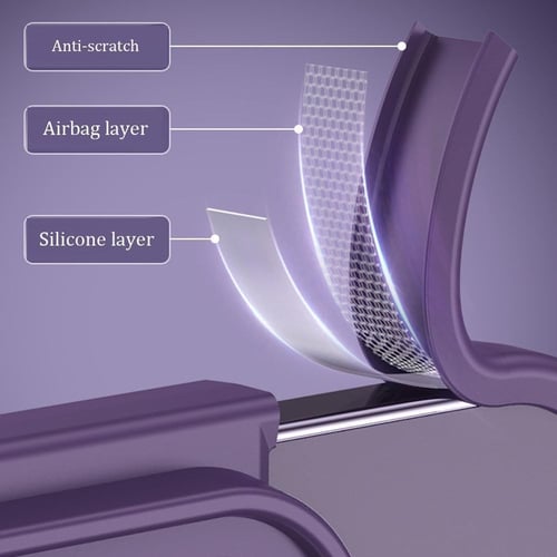 كفر حماية لأجهزة IPhone 14 Plus بدون إطار مع حامي...