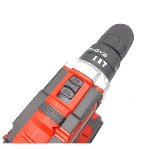 مثقاب دريل لاسلكي متعدد الوظائف مع بطاريتين قابلة...