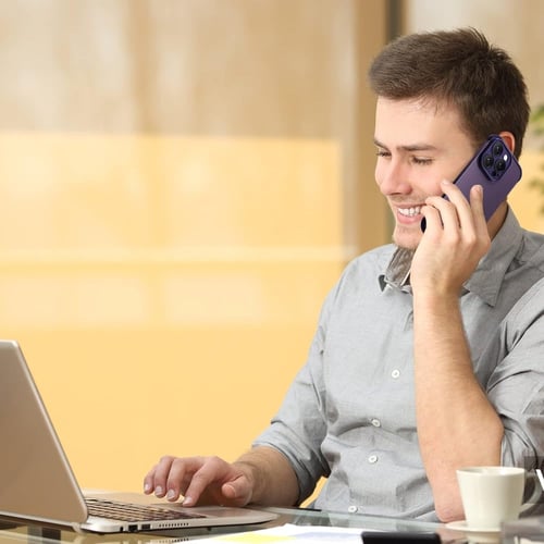 كفر حماية لأجهزة ايفون 14 برو بنفسجي IPhone 14 Pro...