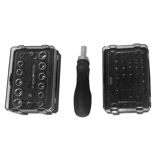 مجموعة عدة مفاتيح ربط ومفك براغي 60 قطعة AAA073