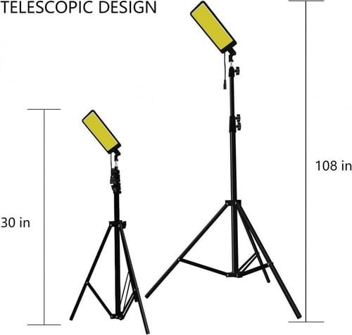 لمبة سنارة ل مع قاعدة ثلاثية وشنطة لون ابيض AAA159