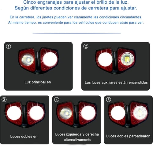 كشاف امامي للدراجة الهوائية كشاف سيكل قابل لاعادة...