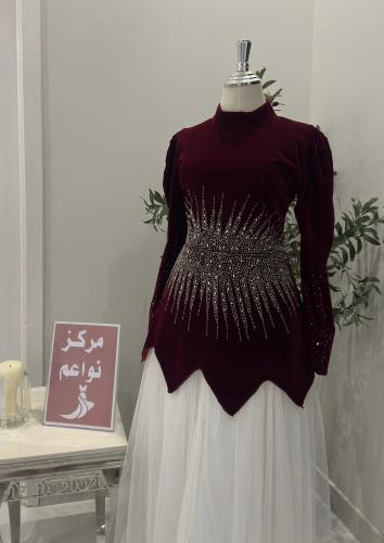 فستان سهره مخمل