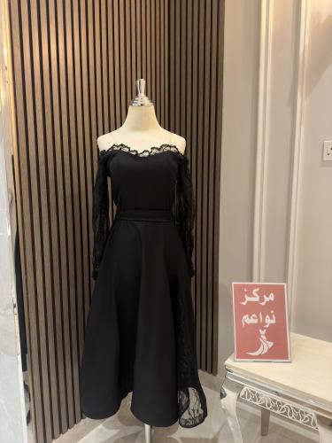 فستان ناعم ميد