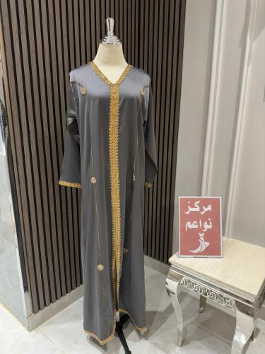 جلابيه ناعم مطرز