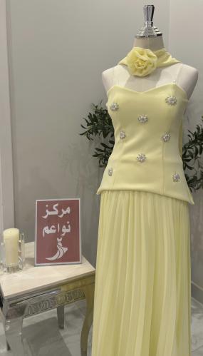 فستان ناعم مكسر