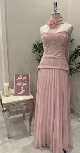 فستان ناعم مكسر