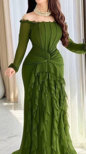 فستان تفاحي