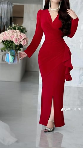 فستان ناعم استرتش