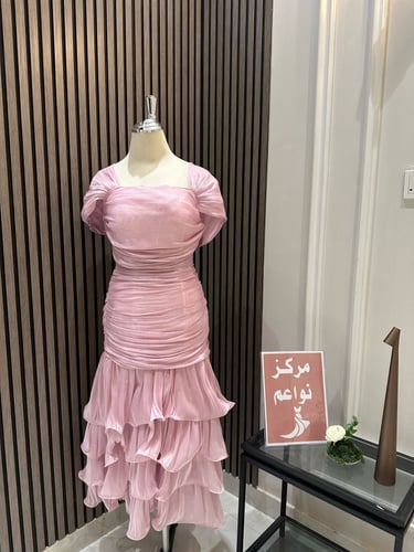 فستان ناعم طبقات