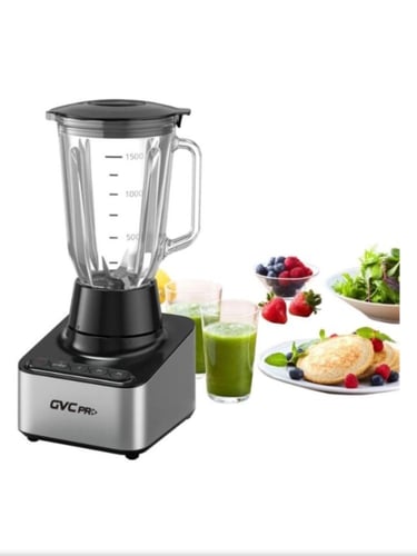 خلاط جي في سي برو مع مطحنة ستانلس ستيل موديل GVCBL...