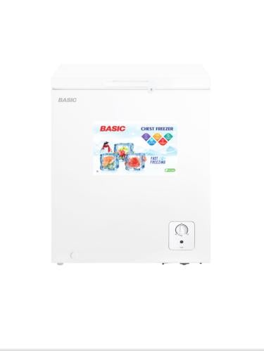 فريزر افقي بيسك - 5 قدم - 143 لتر - ابيض - موديل B...