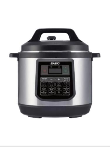 قدر ضغط كهربائي بيسك 1200 واط – 8 لتر – 20 برنامج...