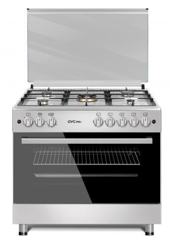 فرن غاز 5عيون تركي من جي في سي برو, مقاس 60*90