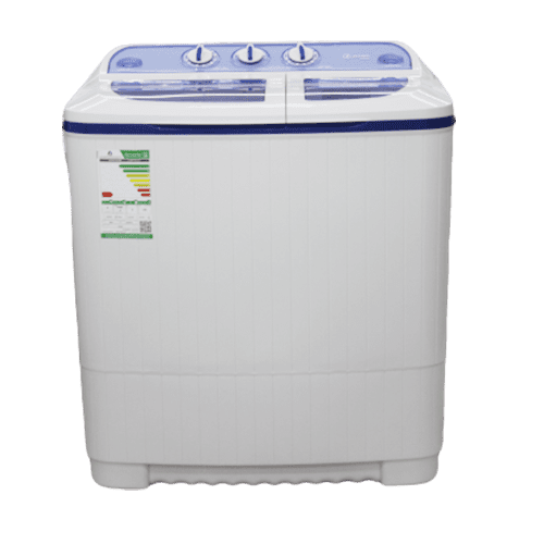 غسالة حوضين ارنداس 5 كيلو – أبيض