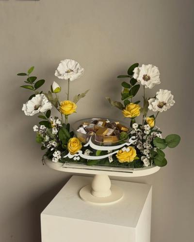 تنسيق عيد سعيد مع الشوكلت