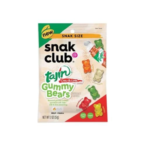 سناك كلوب جيلي بير الدب ببودرة تاهين توابل الفلفل...