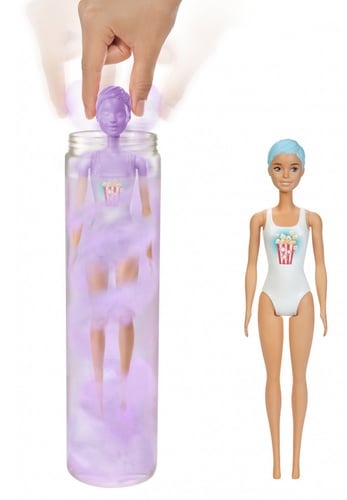 باربي - كولور ريفيل - مجموعة الطعام - (واحدة)