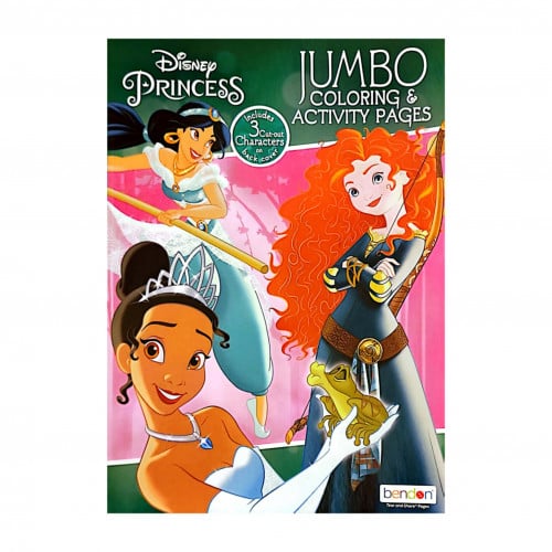 ديزني - الأميرات - كتاب تلوين و أنشطة