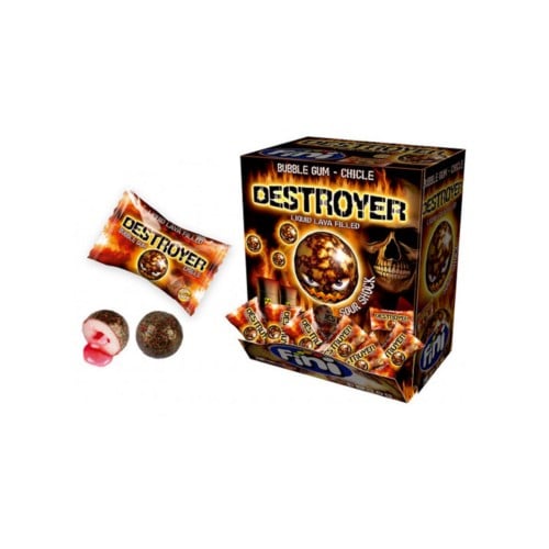 فيني - علك لبان محشي سائل حامض التدمير - بالحبة