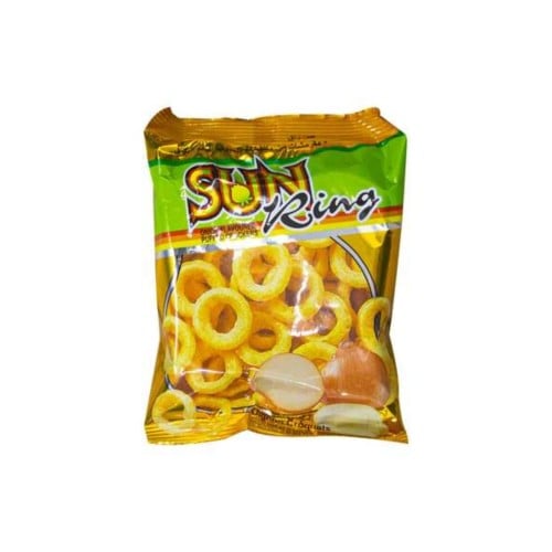 صن رينج - شبس حلقات بنكهة البصل - 16 جرام