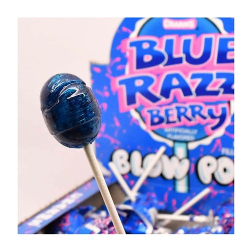 شارمز - حلاوة مصاص ولبان - توت أزرق - 18 جرام - (ب...