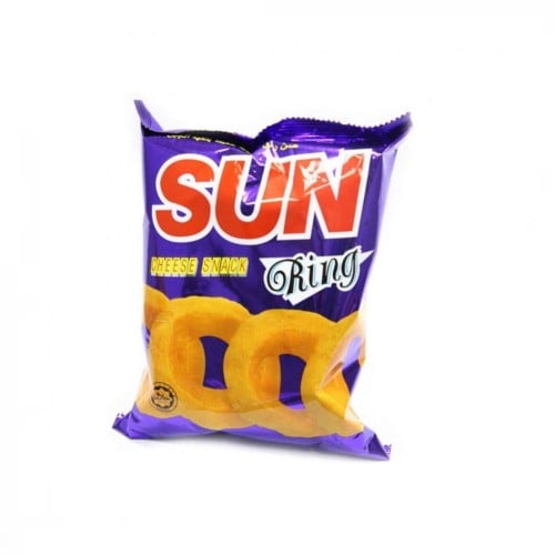 صن رينج - شبس حلقات بالجبنة - 16 جرام