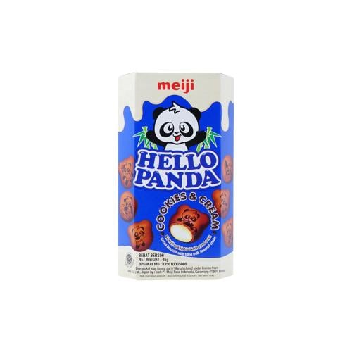 ميجي هيلو باندا بسكوت بالكوكيز والكريمة - 42 جرام...