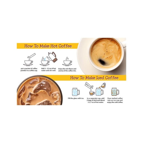 ماكسيم - قهوة كورية سوداء الأصلية - ظرف واحد