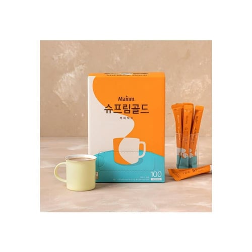 ماكسيم - سوبريم الذهبية قهوة سريعة التحضير - قهوة...