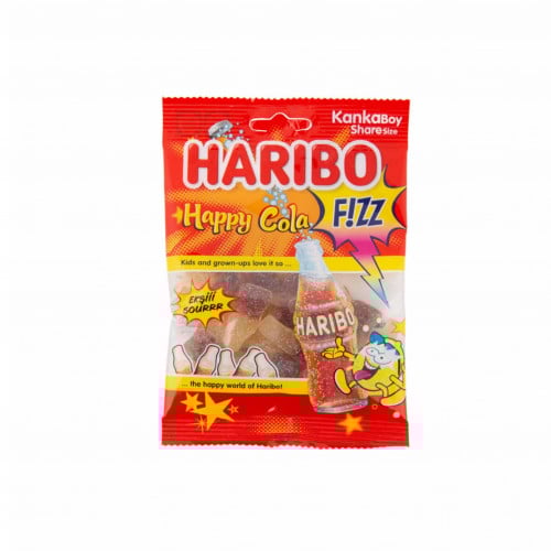 هاريبو - هابي كولا فيز - حلاوة جيلي بنكهة الكولا ا...