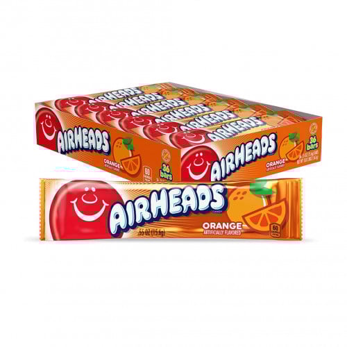 ايرهدز - حلاوة تافي برتقال - 15.6 جرام - (بالحبة)