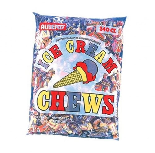 ألبرتز - حلاوة مضغ بنكهة متنوعة - حبتين / مجموعة