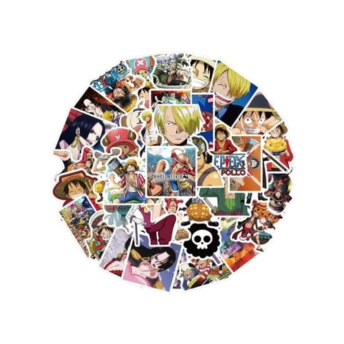 ون بيس - كولكشن 1 كرت و 4 استيكرات - منتج حصري