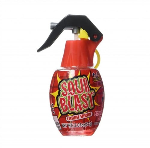 ساور بلاست - حلاوة بخاخ القنبلة الحامض فراولة - 57...