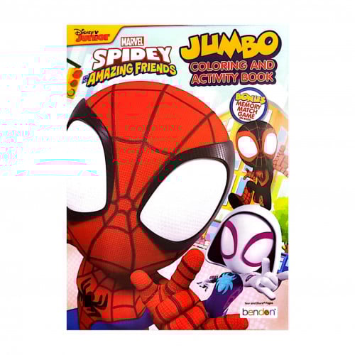 مارفل - أصدقاء سبايدرمان - كتاب تلوين و أنشطة