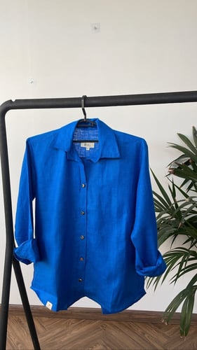 قميص كم طويل