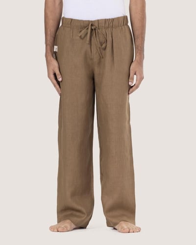 بنطلون بني فاتح