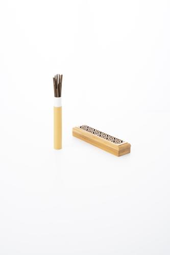 Smart incense burner with incense sticks - Gold