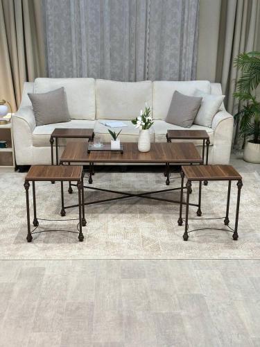 طقم طاولات ضيافه 5قطع