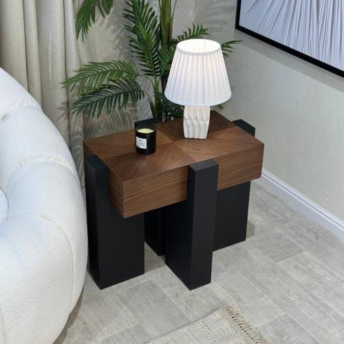 طاولة خدمه قشرة جوز الهند