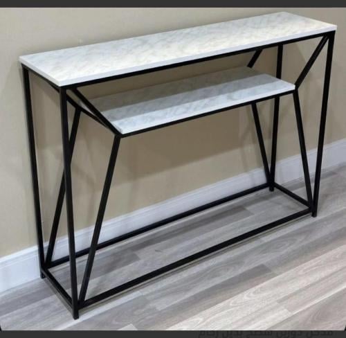 مدخل دورين سطح خشب بديل رخام