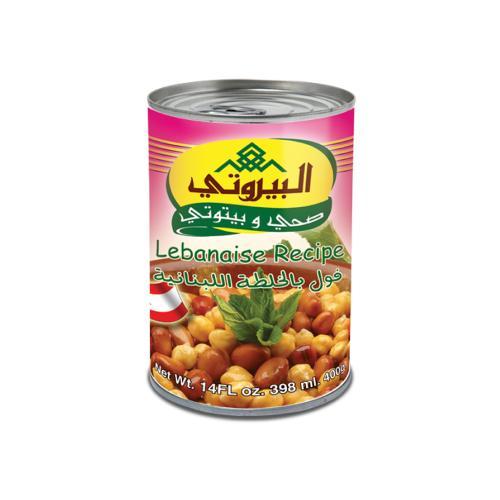 فول خلطة لبنانية