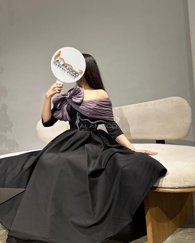 فستان بناتي - فستان العمر المحير اللون الأسود