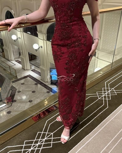 فستان ميرف بتفاصيل مميزة