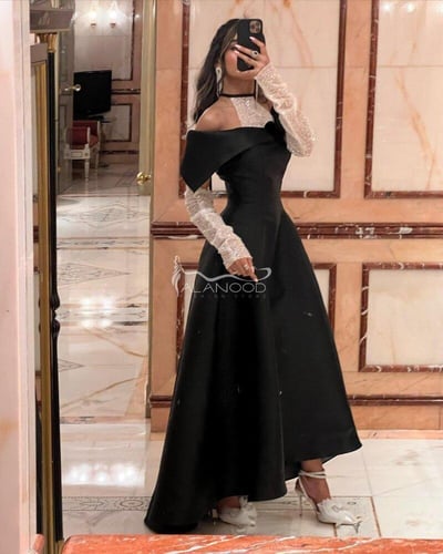 فستان سهرة طويل لامع: أناقة وجاذبية في ليلة مميزة