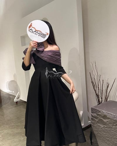 فستان بناتي - فستان العمر المحير اللون الأسود