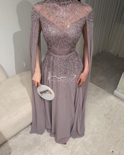 فستان ميرا موف فاتح بتطريز راقي عالي الجودة والأنا...