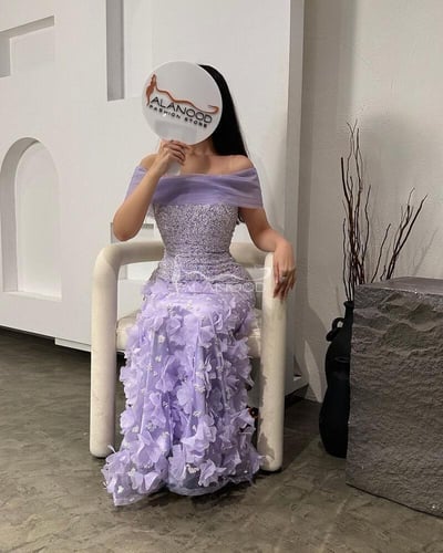 فستان نوف موف للسهرات والمناسبات - تل ناعم - مقاسا...