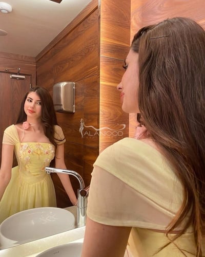 فستان ريم أصفر أنيق - إطلالة ساحرة ومريحة لكل المن...